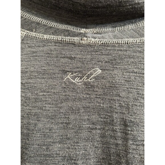KUHL Lea Women’s Dark Gray Funnel Neck Pullover W/ Pockets Athleisure Size XL - Picture 5 of 9
